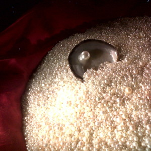 Huge collection of pearls at the Dubai Pearl Museum