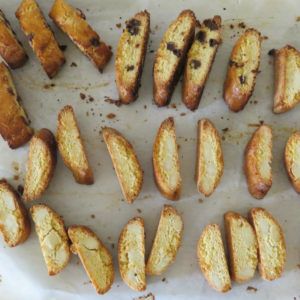Italian cooking class biscuits