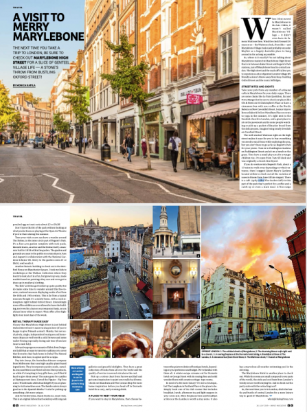 Published DoinDubai Marylebone article Khaleej Times