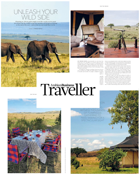 Kenya safari - Arabian Business Traveller Monica Kapila