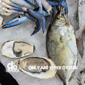 FISH MARKET IN DUBAI DoinDubai Monica Kapila oysters AED 10