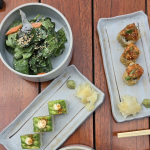 Best Business Lunches Dubai DoinDubai Monica Kapila vegetarian and non vegetarian starters